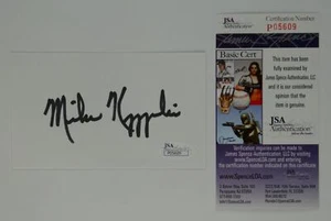 Mike Krzyzewski Signed 3x5 Index Card Head Coach Duke Blue Devils HOF JSA COA - Picture 1 of 5
