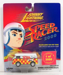 Johnny Lightning Full Grid Speed Racer 2000 Volkswagen Bus Delivery Van Race - Picture 1 of 6