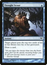 1X Thought Scour Dark Ascension NM/EX MTG CARD