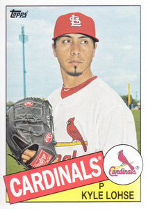 2013 Topps Archives St. Louis Cardinals Baseball Card #125 Kyle Lohse