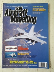 Scale Aircraft Modelling Magazine n.5 1998 McDonnell Douglas F/A 18 Hornet - Foto 1 di 1