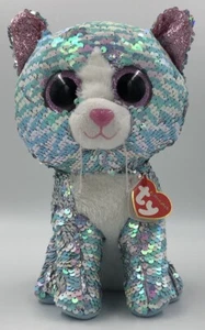 TY Flippables Whimsy the Cat 25cm/10" Like New with Tags 2019 - Picture 1 of 11