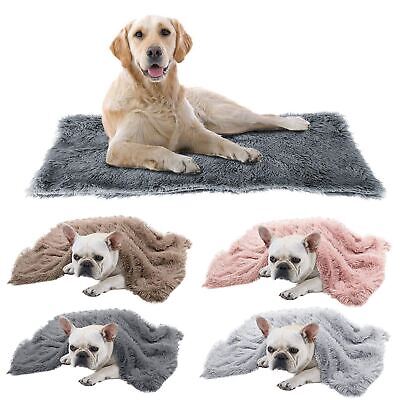 Pet Animal Dog Cat Throw Mat Sherpa Fleece Large Soft Cosy Warm Kitten Blanket • 16.01€