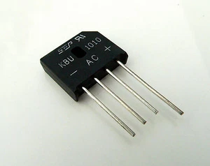 KBU1010 1000V 10A Redresseur Dc AC Moteur Manette tube électronique Ampli PSU 10 - Picture 1 of 1