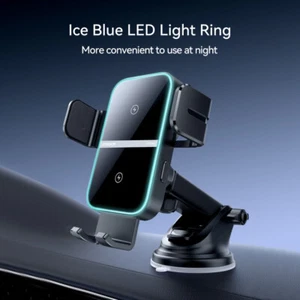 JOYROOM JR-ZS246S Car Instrument Platform Wireless Charger Phone Holder(Black) - Photo 1 sur 8
