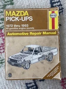 Mazda Pick-Ups Haynes (267) Automotive Repair Manual 1972 -1993 All Gas Models - Bild 1 von 2