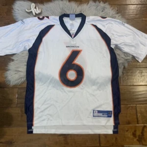 Camiseta deportiva blanca Reebok NFL On Field Denver Broncos #6 Jay Cutler para hombre talla XL nueva - Imagen 1 de 8