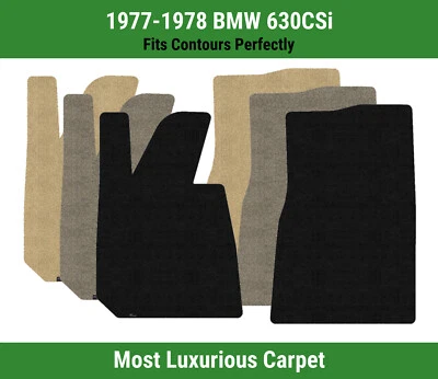 Alfombrillas de primera fila Lloyd Luxe para BMW 630CSi 1977-1978  Foto 1 de 4