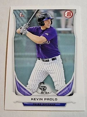 2014 Bowman Draft Baseball #DP123 Kevin Padlo Colorado Rockies - Image 1 of 2