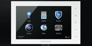 CRESTRON TSW-750-W-S 7" Touch Screen Control Panel (WHITE) --TESTED - Picture 1 of 13