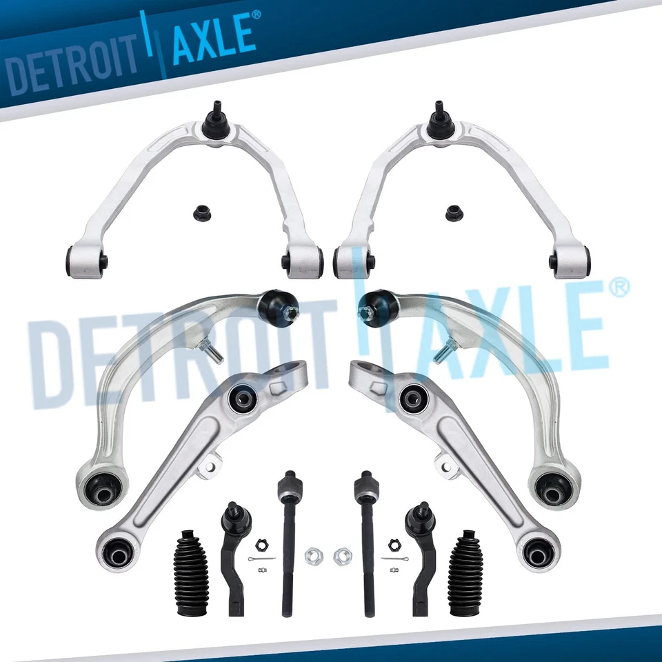 Brazo de control delantero de 12 piezas rótulas Tierods para Infiniti G35 350Z 2003-2004 tracción trasera Foto 1 de 4