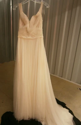 Wtoo 31184 Wedding Dress 8 Soft Netting Lace Sexy Corset Bodice Fabric Belt Foto 1 de 4