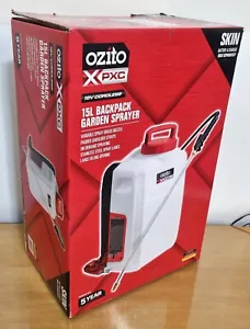 NEW OZITO PXC 18V GARDEN WEED PEST CONTROL CORDLESS 15L BACKPACK SPRAYER - Skin - Picture 1 of 10