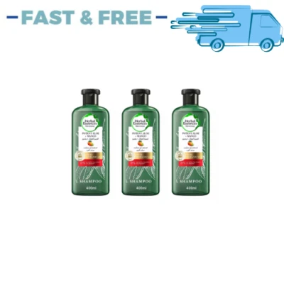 3X Herbal Essences Sulfate-Free Potent Aloe & Mango Color Protect Shampoo 400ml - Image 1 of 3
