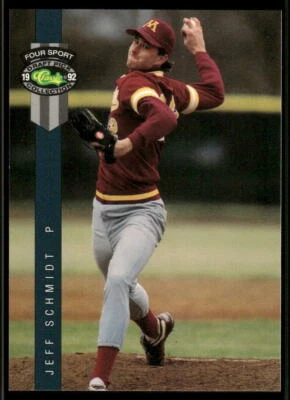 1992 Classic Four Sport #246 Jeff Schmidt - Image 1 of 2