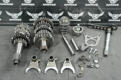 Honda CRF450R 2004 02-05 OEM TRANSMISIÓN TRANNY TRANSMISIÓN TAMBOR HORQUILLA DE CAMBIO ¡BUENA! Foto 1 de 4