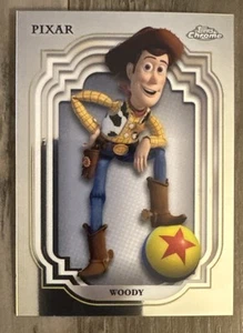 2024 Topps Chrome Disney Toy Story’s Woody #63 - Picture 1 of 2