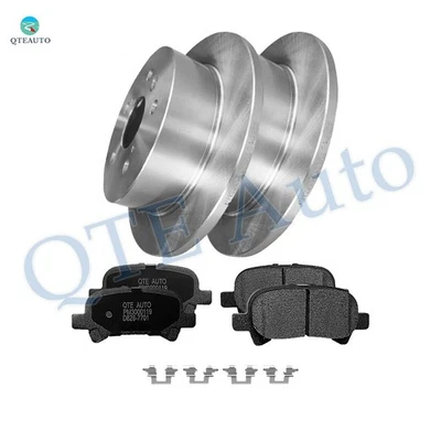 Juego 6 rotores de disco de freno traseros 269 mm - pastillas de freno de cerámica para Toyota Solara 2004-2008 Foto 1 de 4