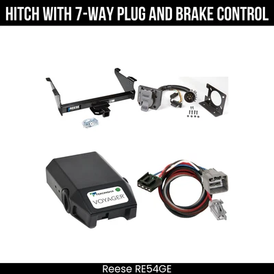 Control de freno de cableado paquete de remolque Reese para 03-24 Dodge Ram 2500 3500 03-08 Ram 1500 Foto 1 de 4