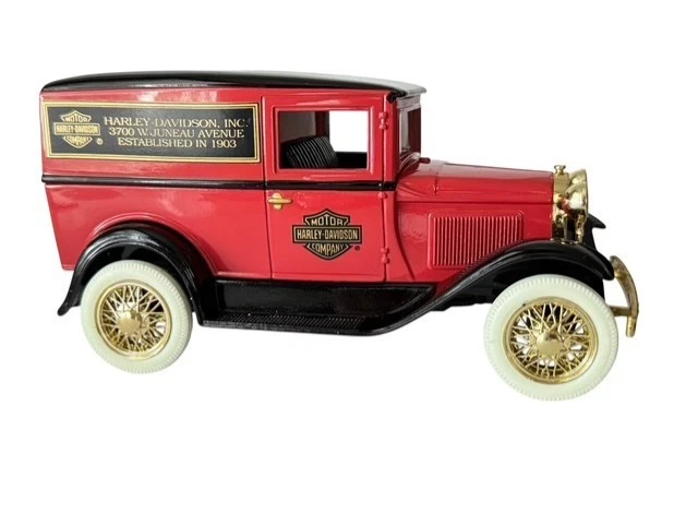 Harley Davidson Die Cast 1931 Ford A Panel Delivery Bank Edición Limitada Nuevo De Lote Antiguo Nuevo En Caja Foto 1 de 4