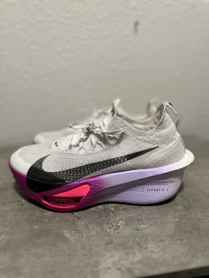 Nike Air Zoom Alphafly NEXT% 3 Running Shoes White FD8315-100 Womens Size 8.5 - Image 1 of 4