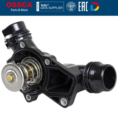 OSSCA Thermostat Housing w/ Gasket for BMW E46 328i 525i 528i X3 X5 11531437040 Foto 1 de 4