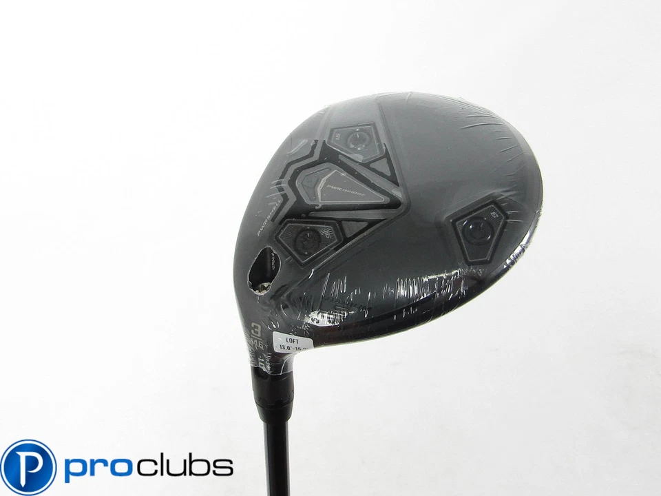 NEW Left Handed Cobra DARKSPEED LS Ti 14.5* 3 WOOD -LINQ White 7F5 X-Flex 450079 - Image 1 of 4