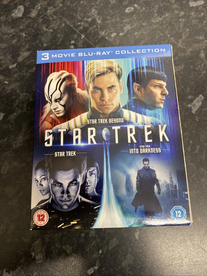 Star Trek Kelvin Timeline Trilogy Exclusive Blu Ray & Dvd Bundle With Slipcovers - Image 1 of 4