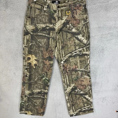 Mossy Oak Pants Mens 32x30 Break Up Infinity Camo Hunting Straight Leg - Image 1 of 4