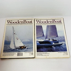 2 X Revistas de Barcos de Madera Vintage Ediciones 1983.50-54- Vela De Colección - Imagen 1 de 19