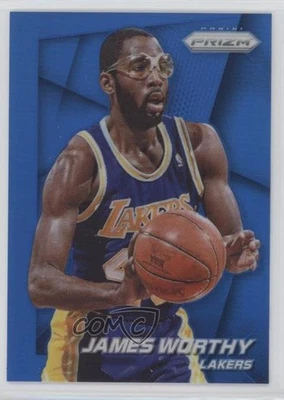 Panini Prizm Blue Prizm 2014-15/99 James Worthy #172 Salón de la fama Foto 1 de 2