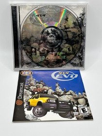 4x4 EVO (Sega Dreamcast, 2000) CIB Complete w/ Manual Tested & Works