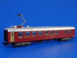 MARKLIN H0 - 4068 - SBB CFF EXPRESS RESTAURANT CAR + interior lighting (63)/ VG - Picture 1 of 5