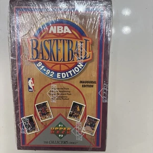 1991-92 Upper Deck Basketball Card Box 36 packs NEW SEALED 5/11 - Picture 1 of 2