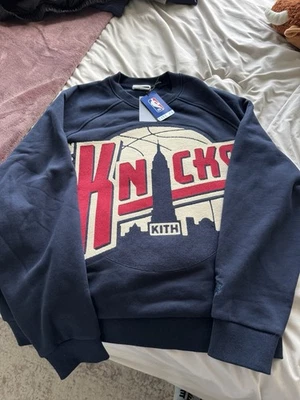Suéter Kith Knicks cuello tornillo. Nuevo GRANDE Foto 1 de 4