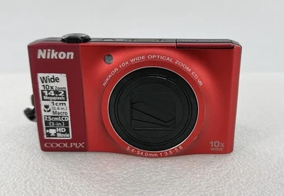 Nikon Coolpix S8000 (Rot) - Bild 1 von 4
