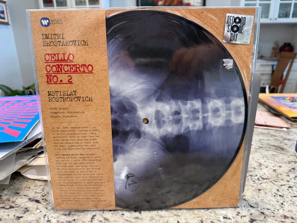 Dmitri Shostakovich RARE LIMITED EDITION NUMBERED PICTURE DISC RSD CONCERTO NO.2 - Image 1 of 2