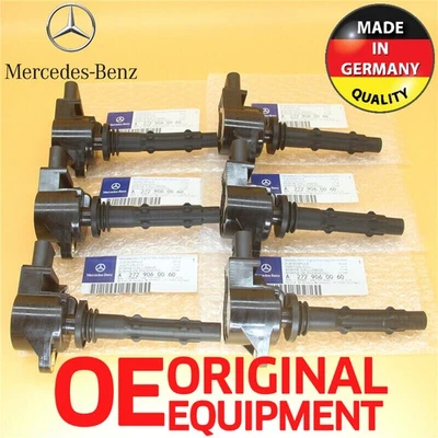 6 bobinas de encendido nuevas 19005267 para Mercedes-Benz E550 C300 GLK350 2005-2010 Foto 1 de 4