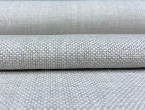2,625 Yards Restaurierungsbeschläge Italienisch Blau Grau Uniweave Polsterstoff - Bild 1 von 11