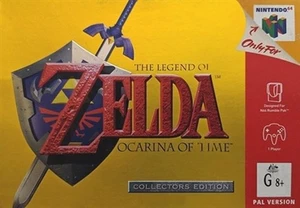 Legend of Zelda Ocarina of Time Gold Cart - Nintendo 64 N64 Videospiel OVP - Bild 1 von 1