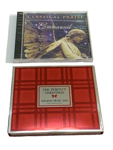 Bath Body Works Perfect Christmas and Classical  Praise Emmanuel CDs - Picture 1 of 8