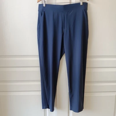 Calça de tornozelo Athleta feminina plus size azul marinho Brooklyn cintura média tamanho 16 - Imagem 1 de 4