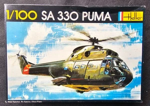 he014/ HELLER 014 - Hubschrauber SA.330 Puma - 1:100 - TOPP BAUSATZ - Picture 1 of 2