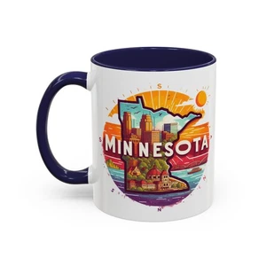 Minnesota Kaffeebecher, Souvenir Geschenk, I Love Minnesota, Travel Mug (11, 15oz), - Bild 1 von 17