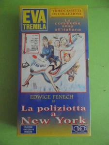 LA POLIZIOTTA A NEW YORK. CON EDWIGE FENECH. LOGOS TV VHS - Foto 1 di 1