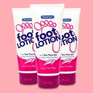 Xtracare Foot Scrub with Tea Tree Oil, Cooling & Cleansing, 7 fl oz (3-Pack) - Picture 1 of 8