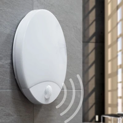 LED Außenleuchte mit Bewegungsmelder 15W Wandleuchte PIR Sensor IP44 TOPAZ  - Bild 1 von 4