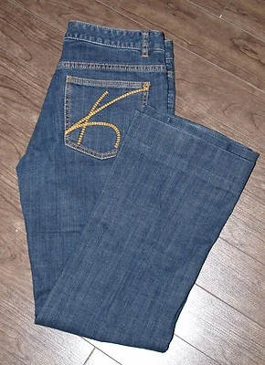 Michael Kors Womens Size 32x29 Medium Wash Straight Leg Jeans  - Image 1 of 4