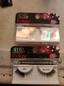 Pack of 2 Ardell Lashes Edgy 401 New With box - Picture 1 of 2