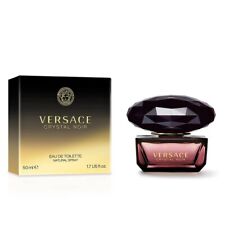 Eau de toilette vaporisateur femme Versace cristal noir 50 ml/1,7 oz EDT (neuf emballage)